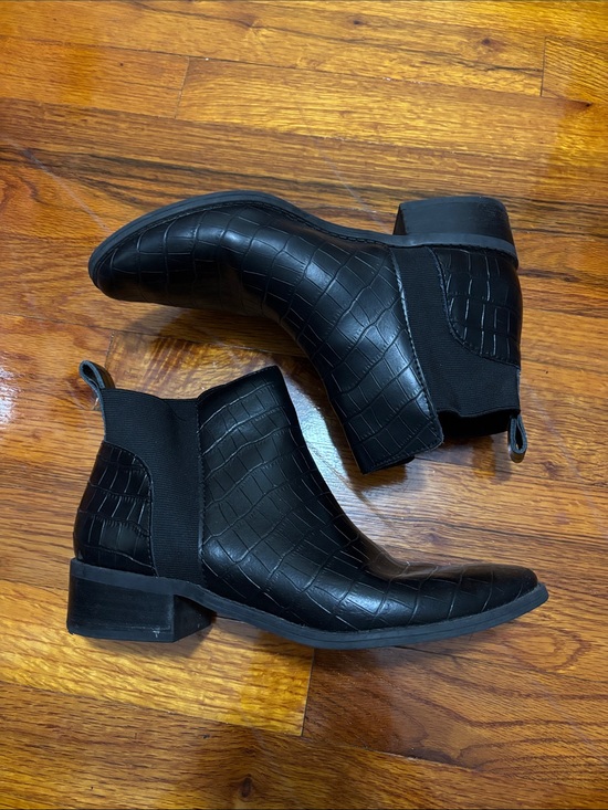 Dolce Vita Shoes - Dolce Vita ‘Tristan’ Black Leather Ankle Chelsea Boots